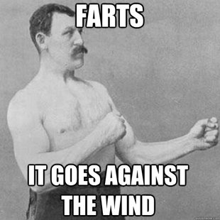 overly manly man