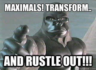 Optimus Primal Jimmie Rustle