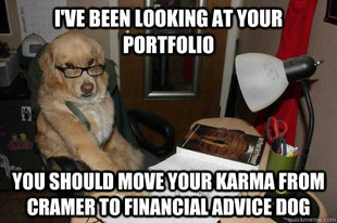 Financial Advice Dog
