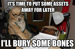 Financial Advice Dog