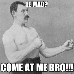 overly manly man