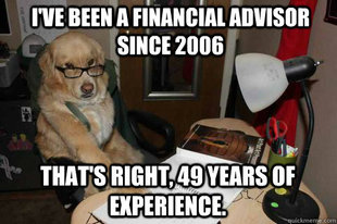 Financial Advice Dog