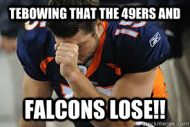 Tebowing Tebow