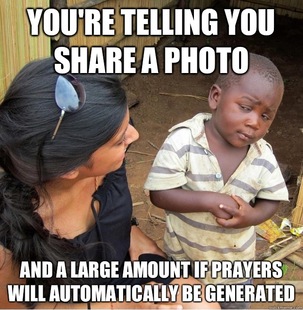 Skeptical Third World Kid
