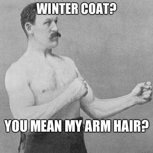 overly manly man