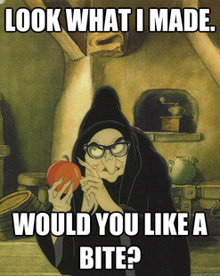 Hipster Snow White Witch