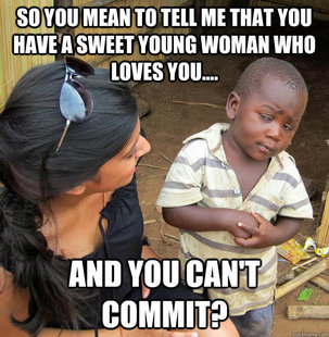Skeptical Third World Child