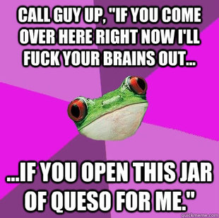 Foul Bachelorette Frog