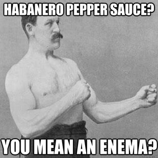 overly manly man