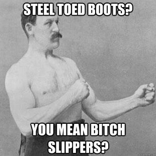 overly manly man