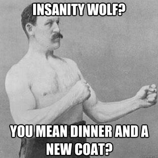 overly manly man