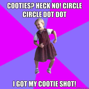 Socially awesome kindergartener