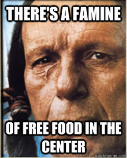 Sad Native American
