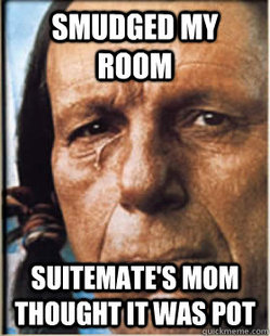 Sad Native American