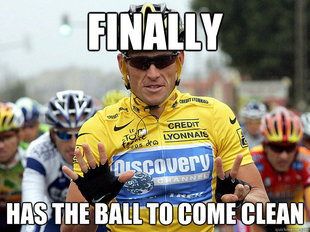 Good Guy Lance Armstrong