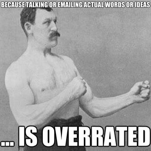 overly manly man