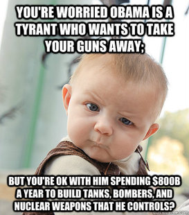 skeptical baby