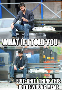 Sad Keanu