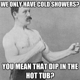 overly manly man
