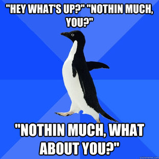 Socially Awkward Penguin