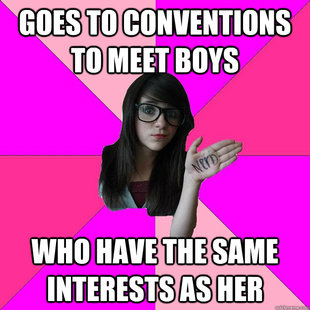 Idiot Nerd Girl