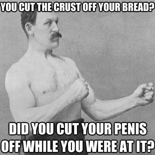 overly manly man