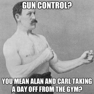 overly manly man