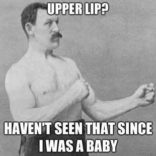 overly manly man