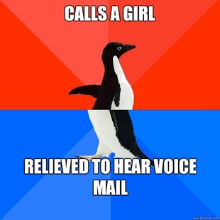 Socially awesome awkward penguin