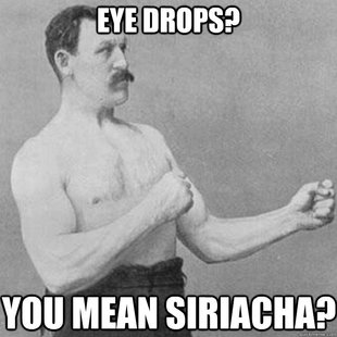 overly manly man