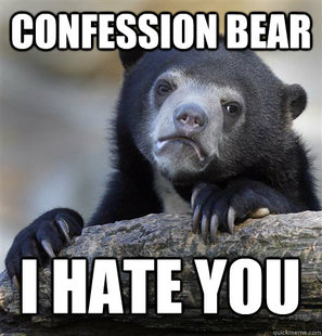 Confession Bear