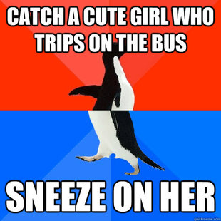 Socially Awesome Awkward Penguin