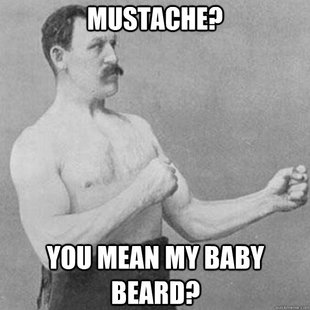 overly manly man