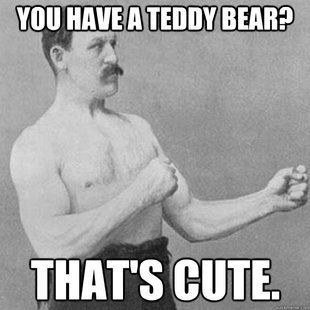 overly manly man