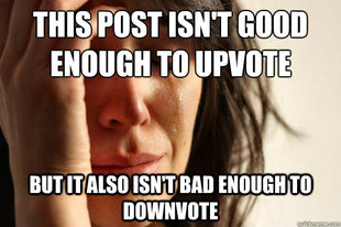 First World Problems