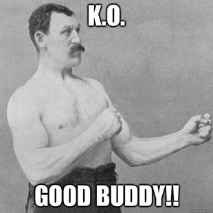 overly manly man