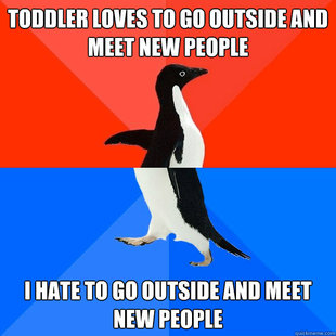 Socially Awesome Awkward Penguin
