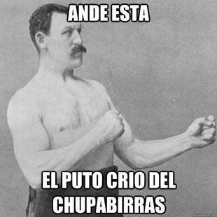overly manly man