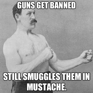 overly manly man