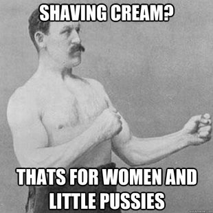 overly manly man