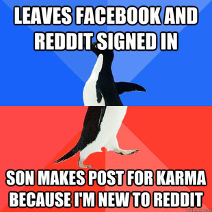 Socially Awkward Awesome Penguin
