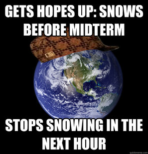 Scumbag Mother Nature