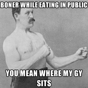 overly manly man