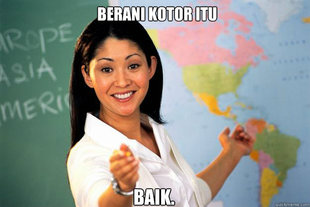 Unhelpful High School Teacher