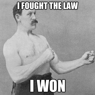overly manly man
