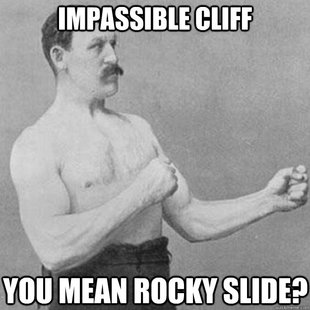 overly manly man