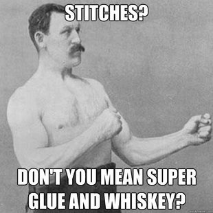 overly manly man
