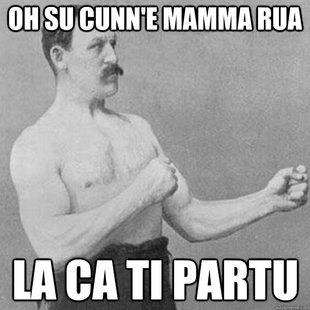 overly manly man