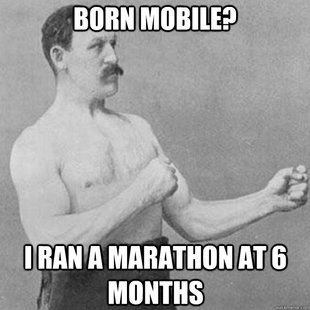 overly manly man