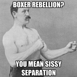 overly manly man
